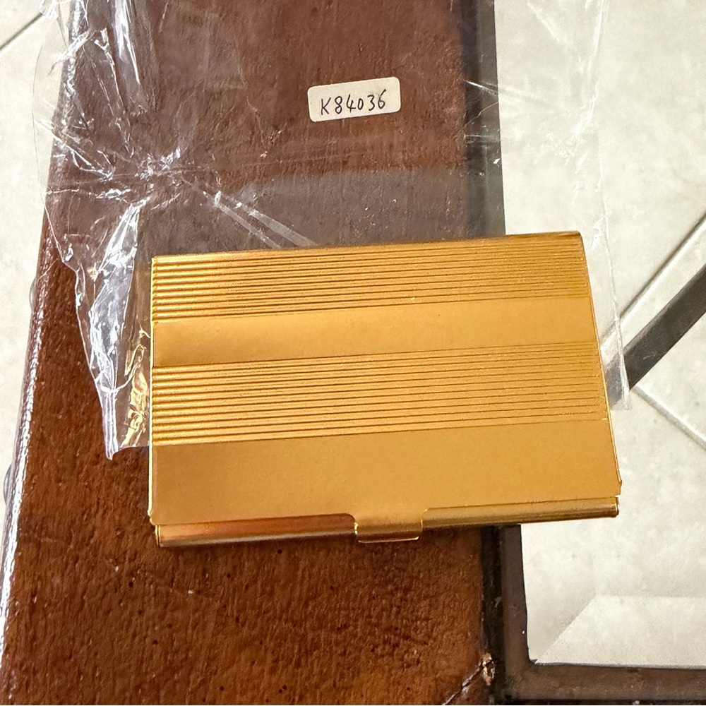 Gold Card Holder